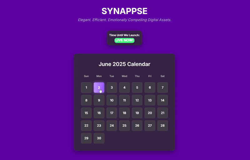 Countdown Calendars Preview
