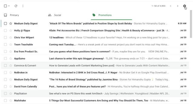Email Management Preview